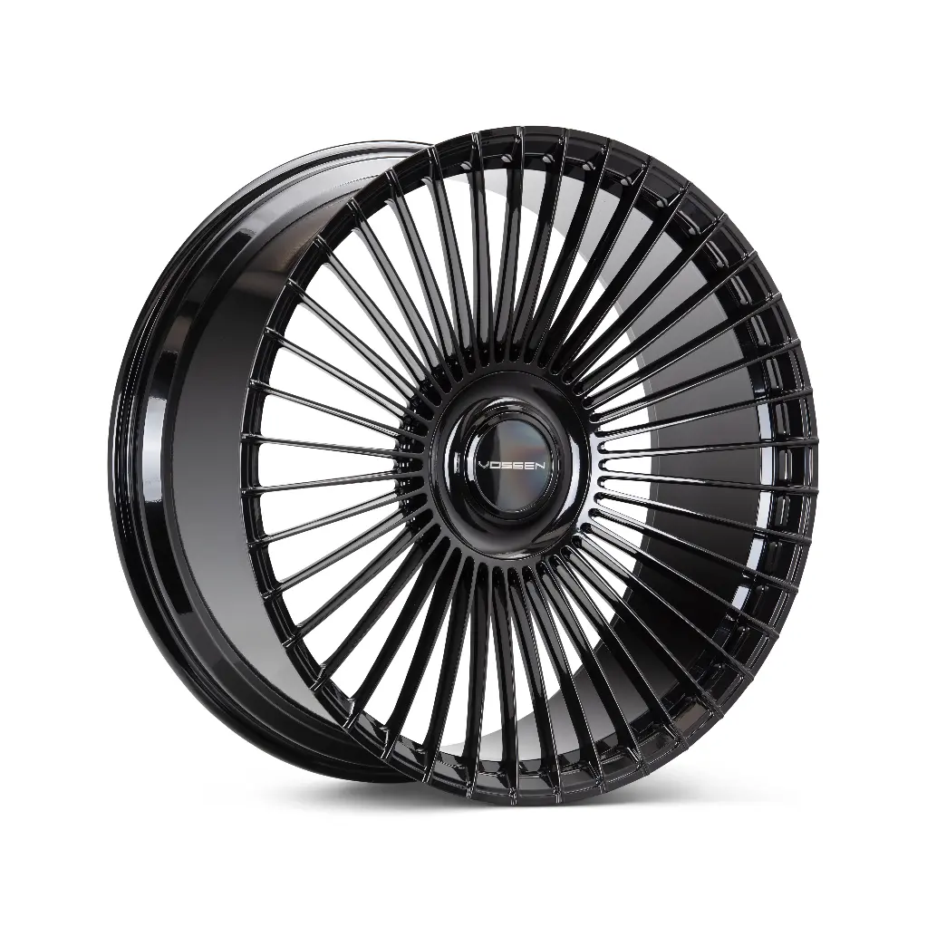VOSSEN (S17-16) 22X10 8X165 ET-32 GLOSS BLACK XL CAP