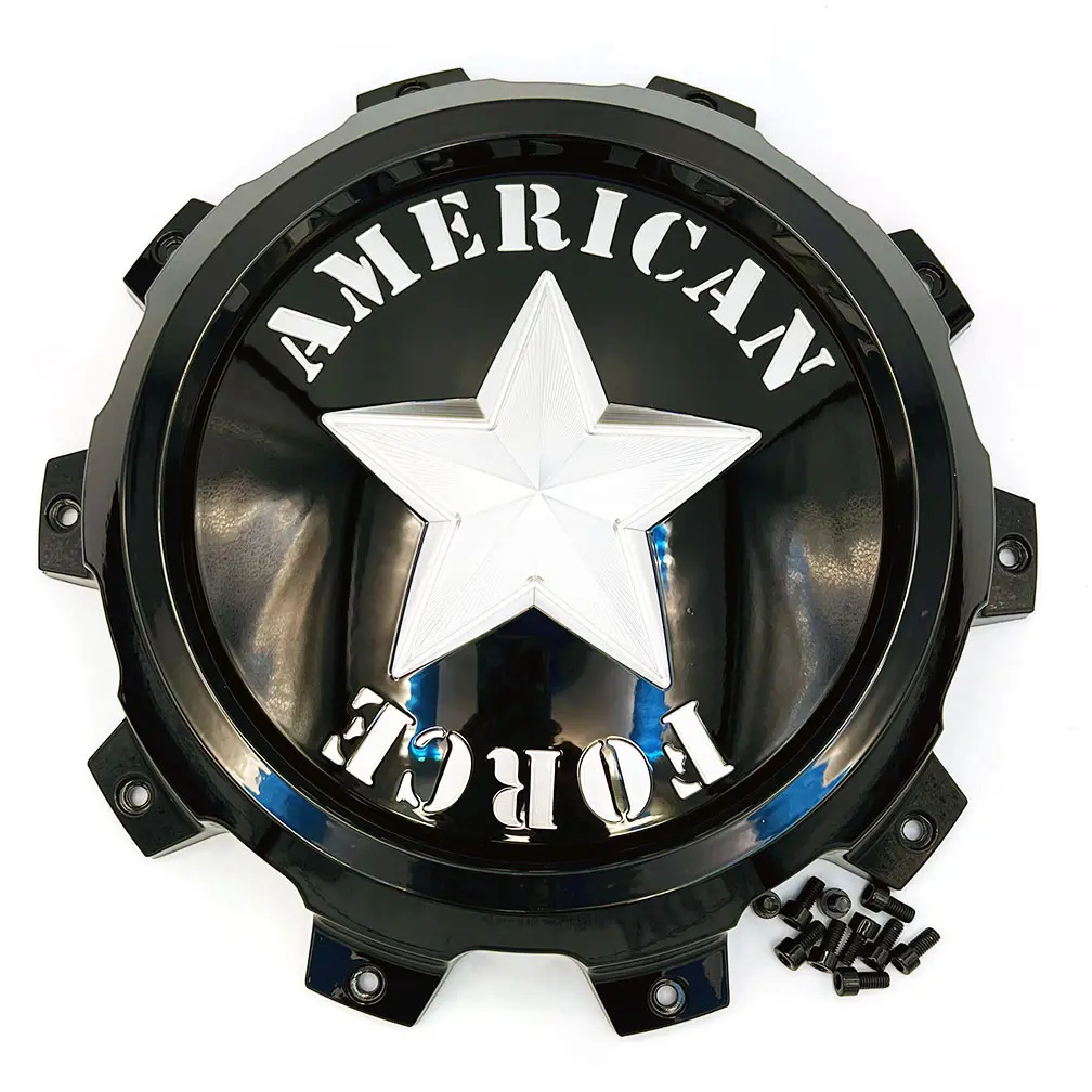 AMERICAN FORCE ALUM DUALLY FRONT CAP GLOSS BLACK