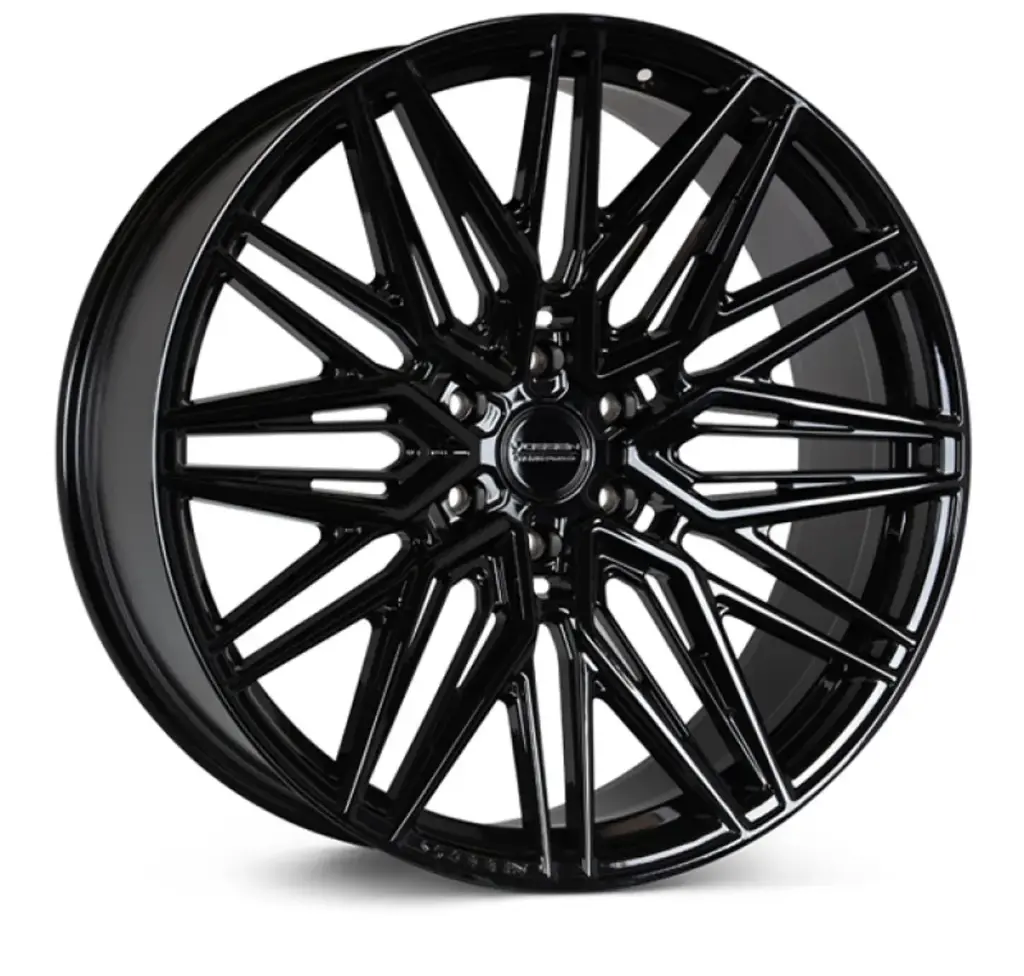 VOSSEN (HF6-5) 22X10 6X135 ET-18 87.1 SUPER DEEP GLOSS BLACK