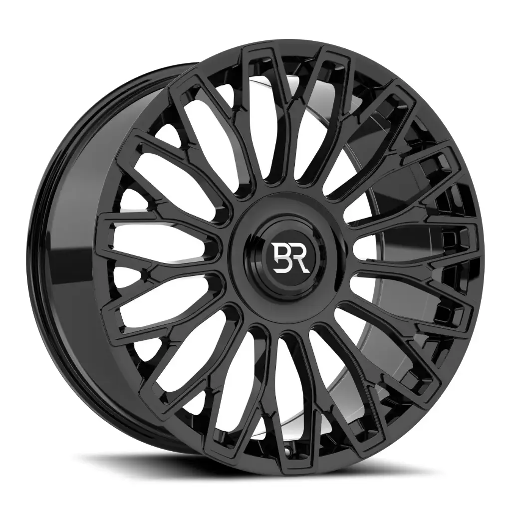BESPOKE REVOLUTION (ENVY) (BR02) 22X9 5X115 / 5X120 +32 74.1 GLOSS BLACK