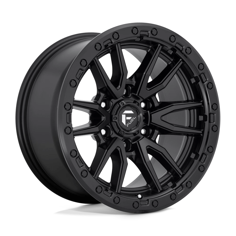 FUEL (REBEL) 20X9 8X180 +01 124.2 MATTE BLACK