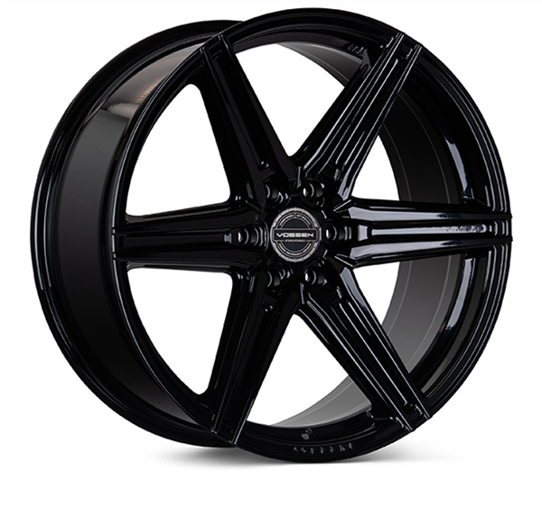 VOSSEN (HF6-2) 24X10 6X139.7 +25 106.1 DEEP GLOSS BLACK