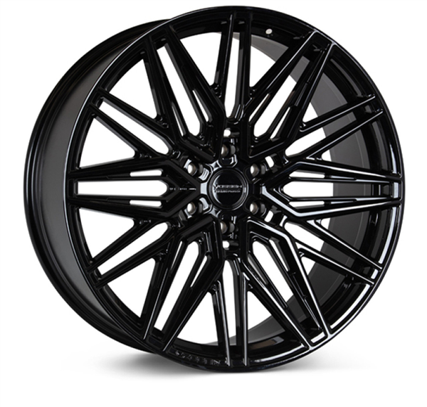 VOSSEN (HF6-5) 22X10 6X139.7 ET-18 106.1 SUPER DEEP GLOSS BLACK
