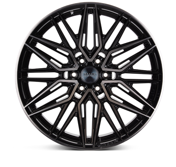 VOSSEN (HF6-5) 24X10 6X139.7 ET25 106.1 DEEP TINTED GLOSS BLACK