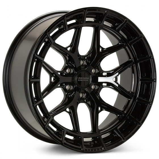 VOSSEN (HFX-1) 22X9.5 6X139.7 ET20 106.1 DEEP GLOSS BLACK