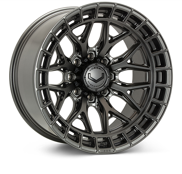 VOSSEN (HFX-1) 22X10 6X139.7 ET-18 106.1 SUPER DEEP MATTE GUNMETAL