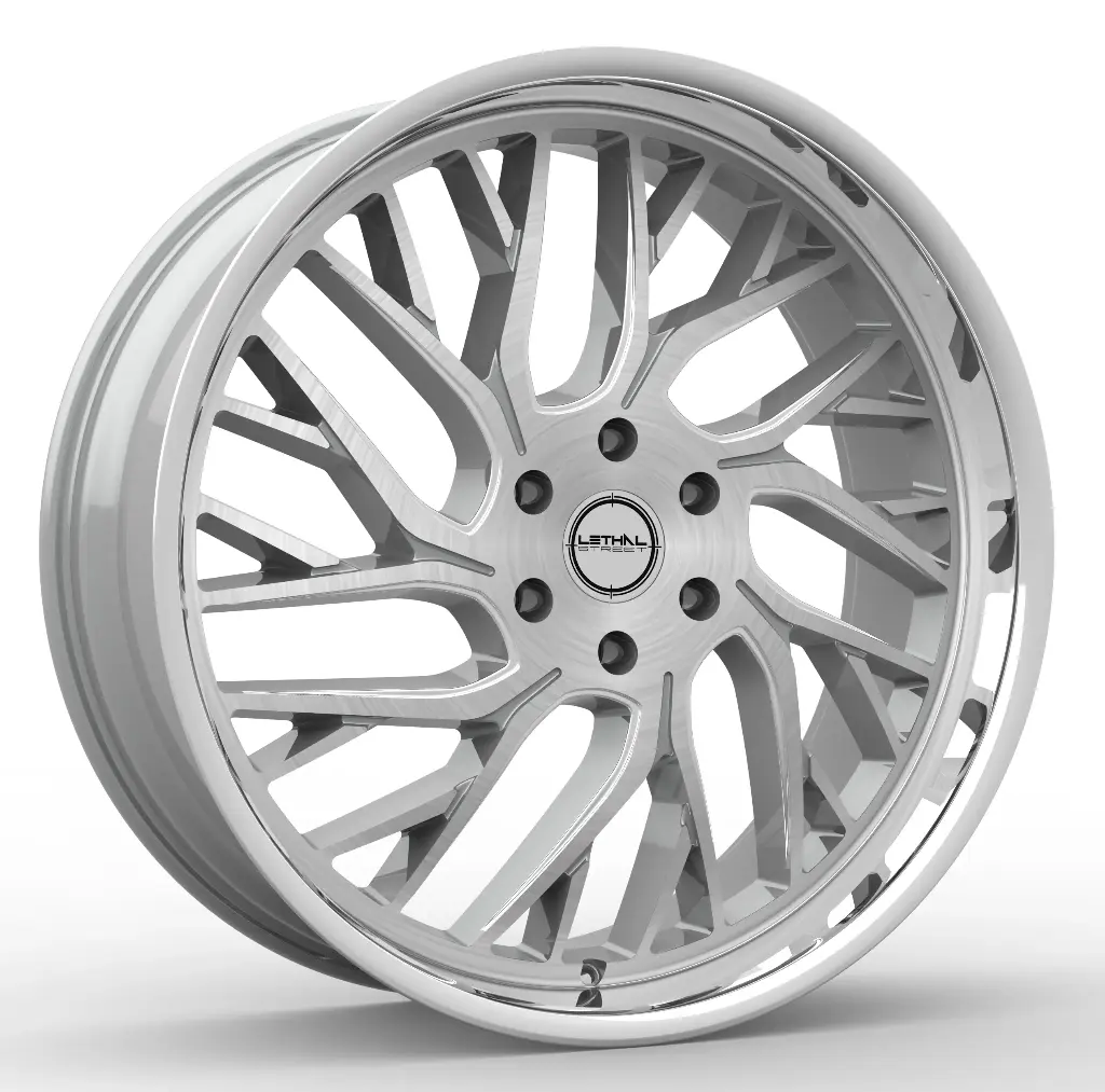 LETHAL STREET SERIES (STATIC) (LS01) 26X10 6X135 +30 87.1 SILVER BRUSH + SSL