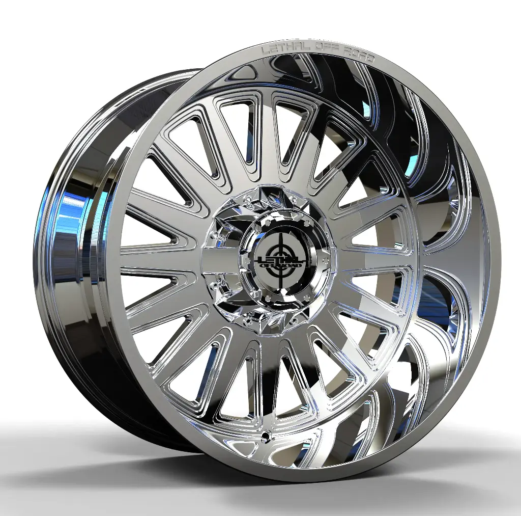 LETHAL OFF ROAD (LT07) 20X10 6X135 / 6X139.7 -12 108 CHROME