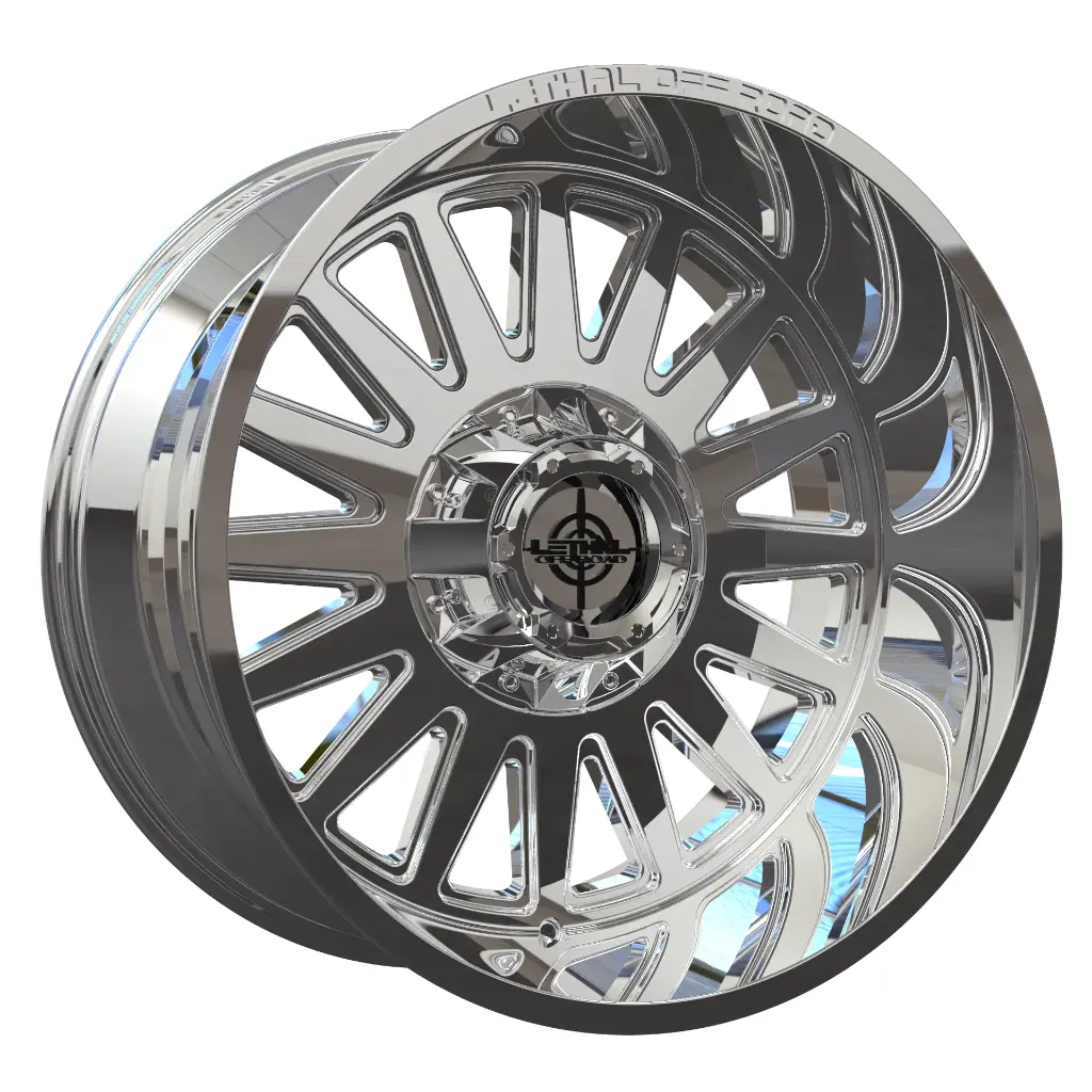LETHAL OFF ROAD (GRINDER) (LT07) 24X14 6X135 / 6X139.7 108 -76 CHROME