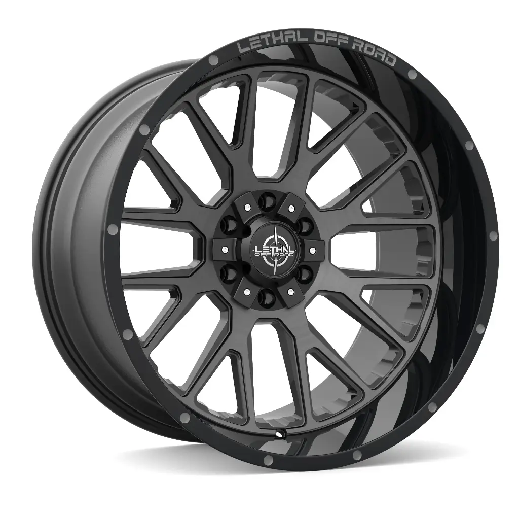 LETHAL OFF ROAD (LT08) 22X12 6X135 / 6X139.7 -44 108 DOUBLE DARK TINT (DDT)