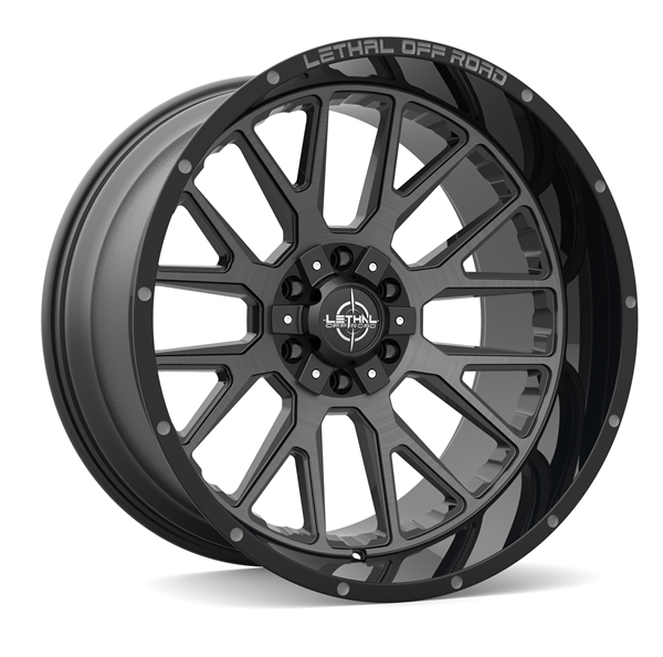 LETHAL OFF ROAD (LT08) 22X12 8X170 -44 DOUBLE DARK TINT