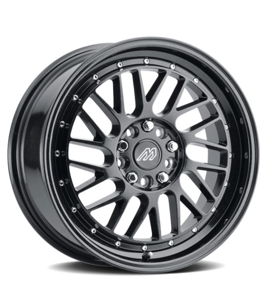 MACH PERFORMANCE (MP42) 17X7.5 5X112 / 5X114.3 +40 72.5 METALLIC BLK