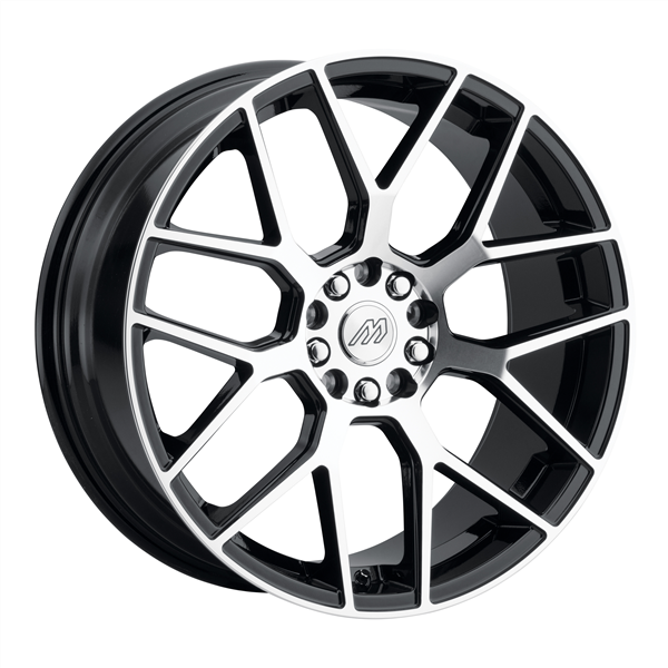 MACH PERFORMANCE (MP74) 17X7.5 5X114.3 / 5X120 +35 72.5 GLOSS BLK  MF