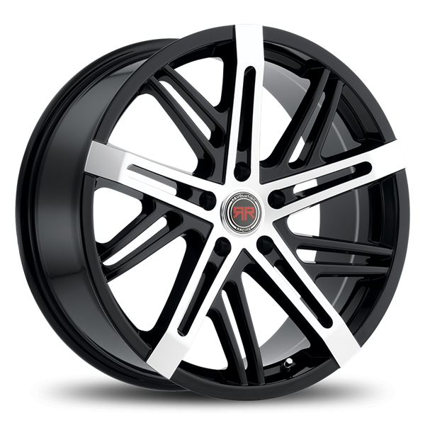 REVOLUTION RACING (RR19) 20X8 5X112 +40 73.1 BLK MACHINED