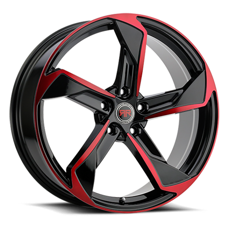 REVOLUTION RACING (RR20) 20X8.5 5X114.3 +40 73.1 BLACK RED