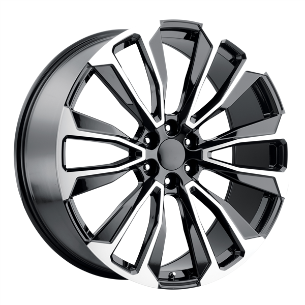 REPLICA TECH RT-26 26x10 6x139.7 +31 78.10 Glossy Black / Machined Face