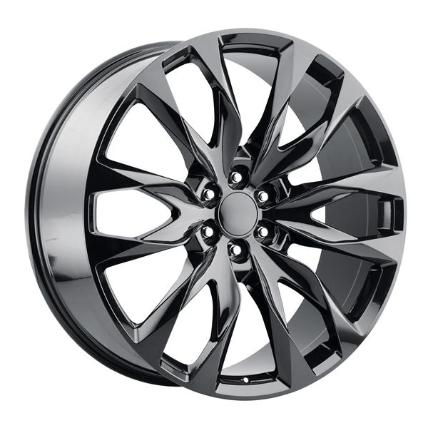 REPLICA TECH RT-27 24x10 6x139.7 +30 78.10 Glossy Black