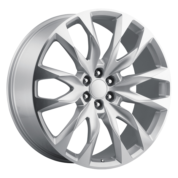 REPLICA TECH RT-27 26x10 6x139.7 +30 78.10 Silver / Machined Face