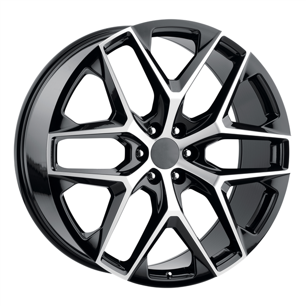 REPLICA TECH RT-28 26x10 6x139.7 +31 78.10 Glossy Black / Machined Face