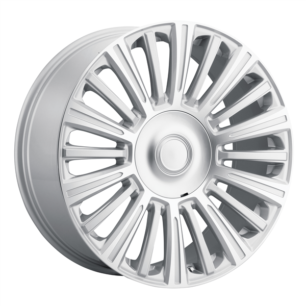 REPLICA TECH RT-42 22x9 6x139.7 +28 78.10 Silver / Machined Face