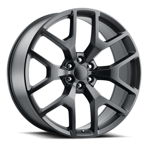 REPLICA TECH RT-6 22x9 6x139.7 30ET  78.1 Satin Black