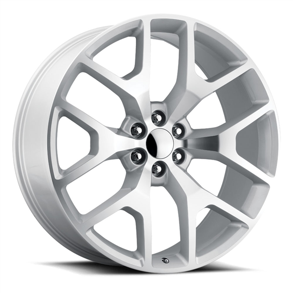 REPLICA TECH RT-6 24x10 6x139.7 +30 78.10 Silver / Machined Face