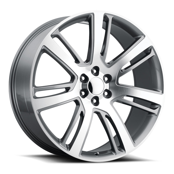 REPLICA TECH RT-7 24x10 6x139.7 +30 78.10 Gray / Machined Face