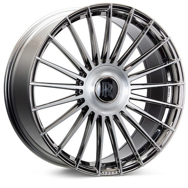 VOSSEN (HF-8) 24X10 5X112 ET5 66.5 EMC POLISHED BRUSHED