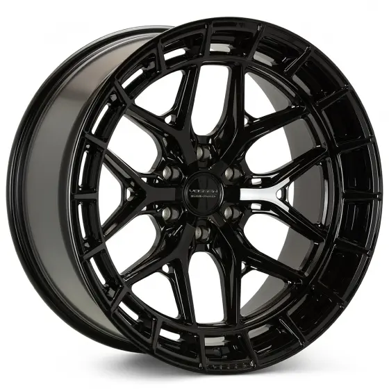 VOSSEN (HFX-1) 20X9.5 6X139.7 ET20 106.1 DEEP GLOSS BLACK