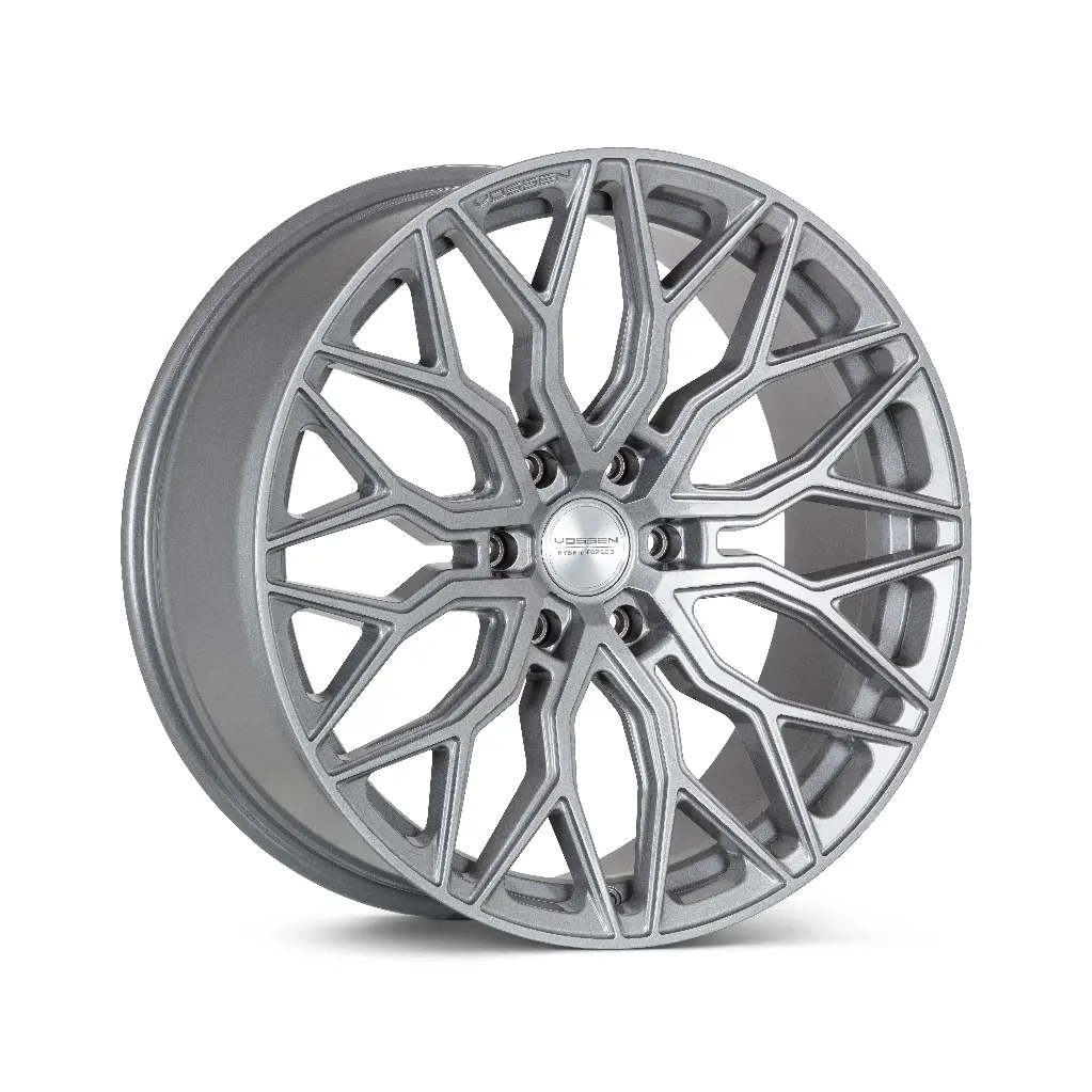 VOSSEN (HF6-3) 24X10 6X139.7 ET25 106.1 DEEP SILVER POLISHED