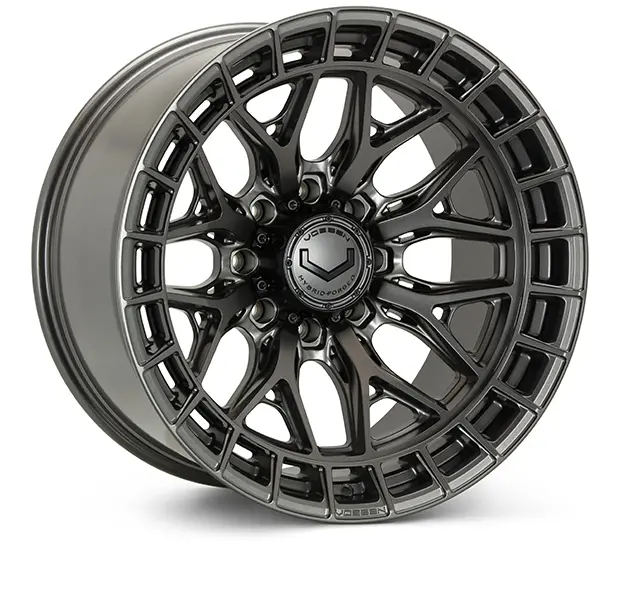 VOSSEN (HFX-1) 22X10 8X180 ET-18 124.3 SUPER DEEP MATTE GUNMETAL