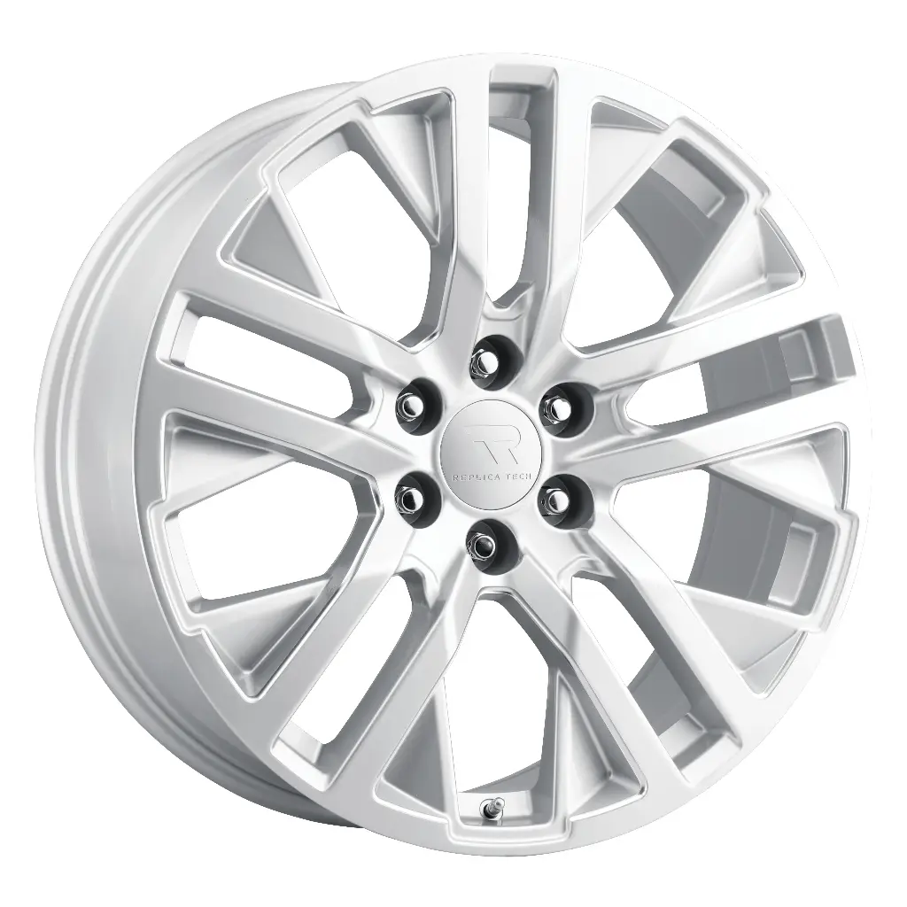 REPLICA TECH RT-15 24x10 6x139.7 +28 106.10 Silver / Mill Machined