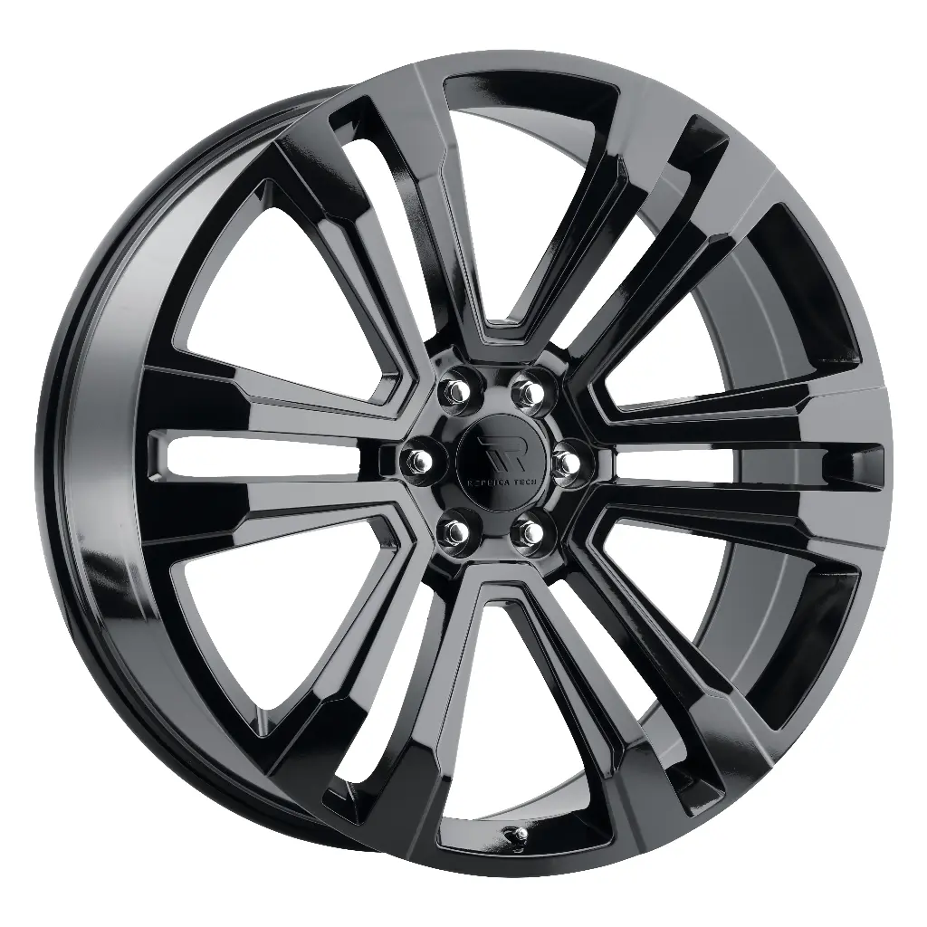 REPLICA TECH RT-4 22x9 6x139.7 +30 78.10 Glossy Black