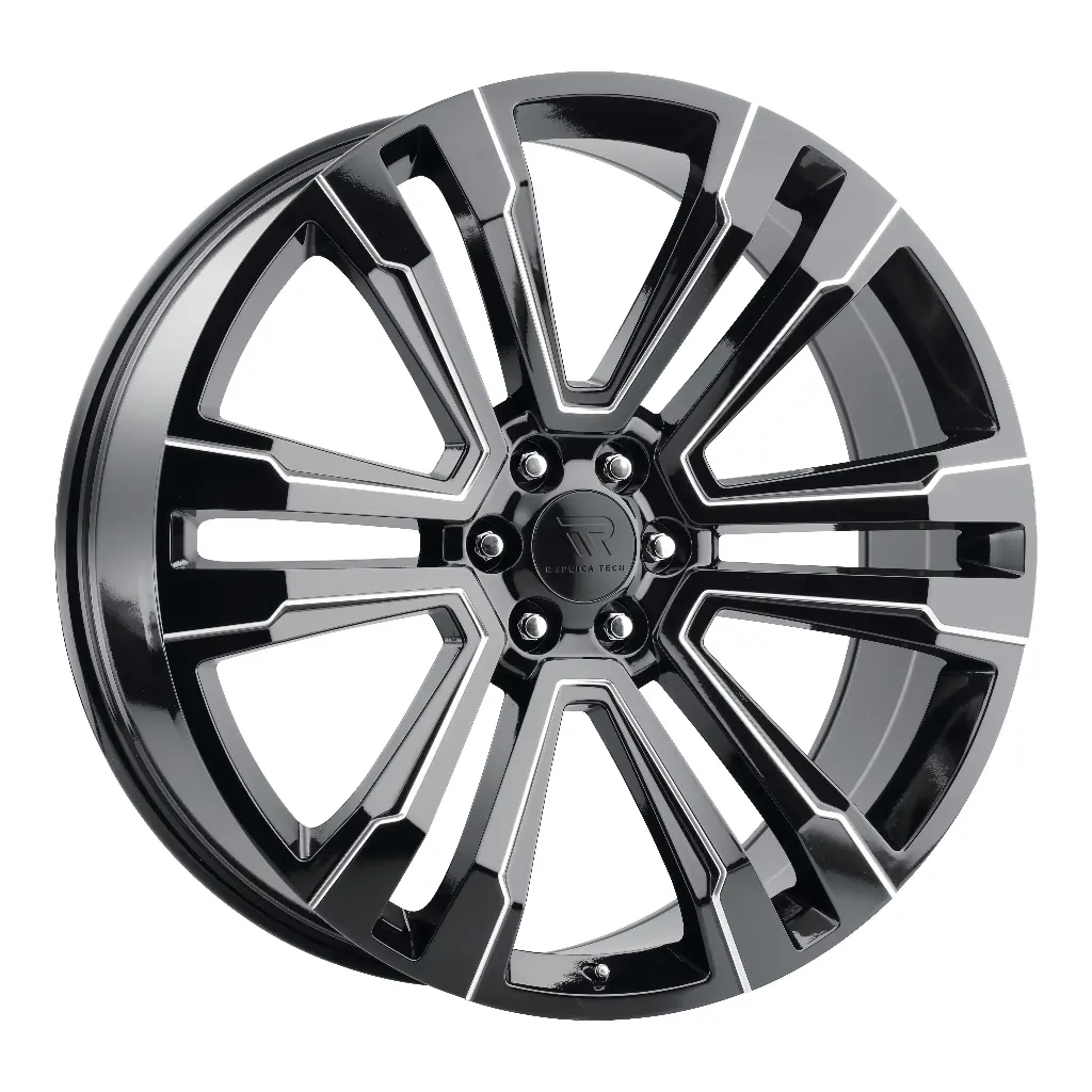 REPLICA TECH RT-4 26x10 6x139.7 +30 78.10 Glossy Black / Mill Machined