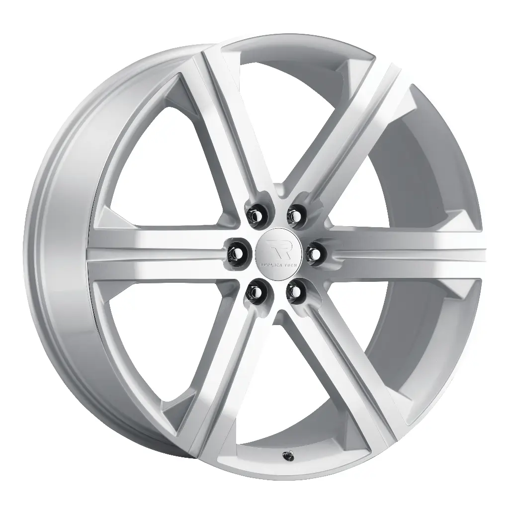 REPLICA TECH RT-43 26x10 6x139.7 +28 78.10 Silver / Machined Face