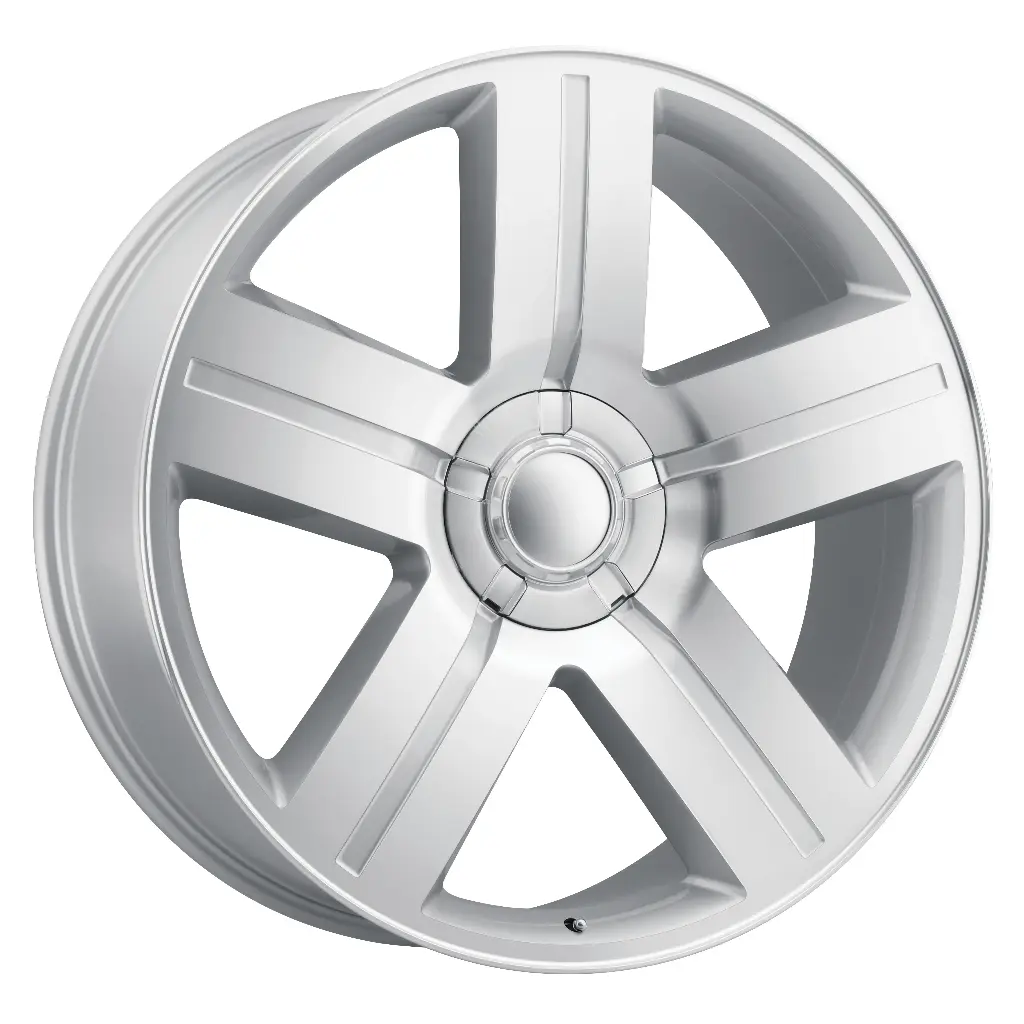 REPLICA TECH RT-5 26x10 6x139.7 +28 78.10 Silver / Machined Face