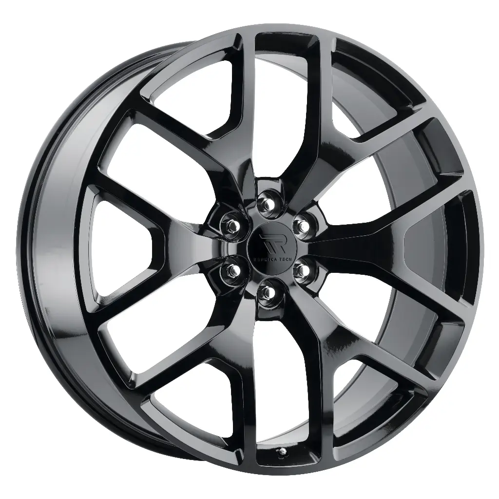 REPLICA TECH RT-6 20x8.5 6x139.7 +30 78.10 Glossy Black