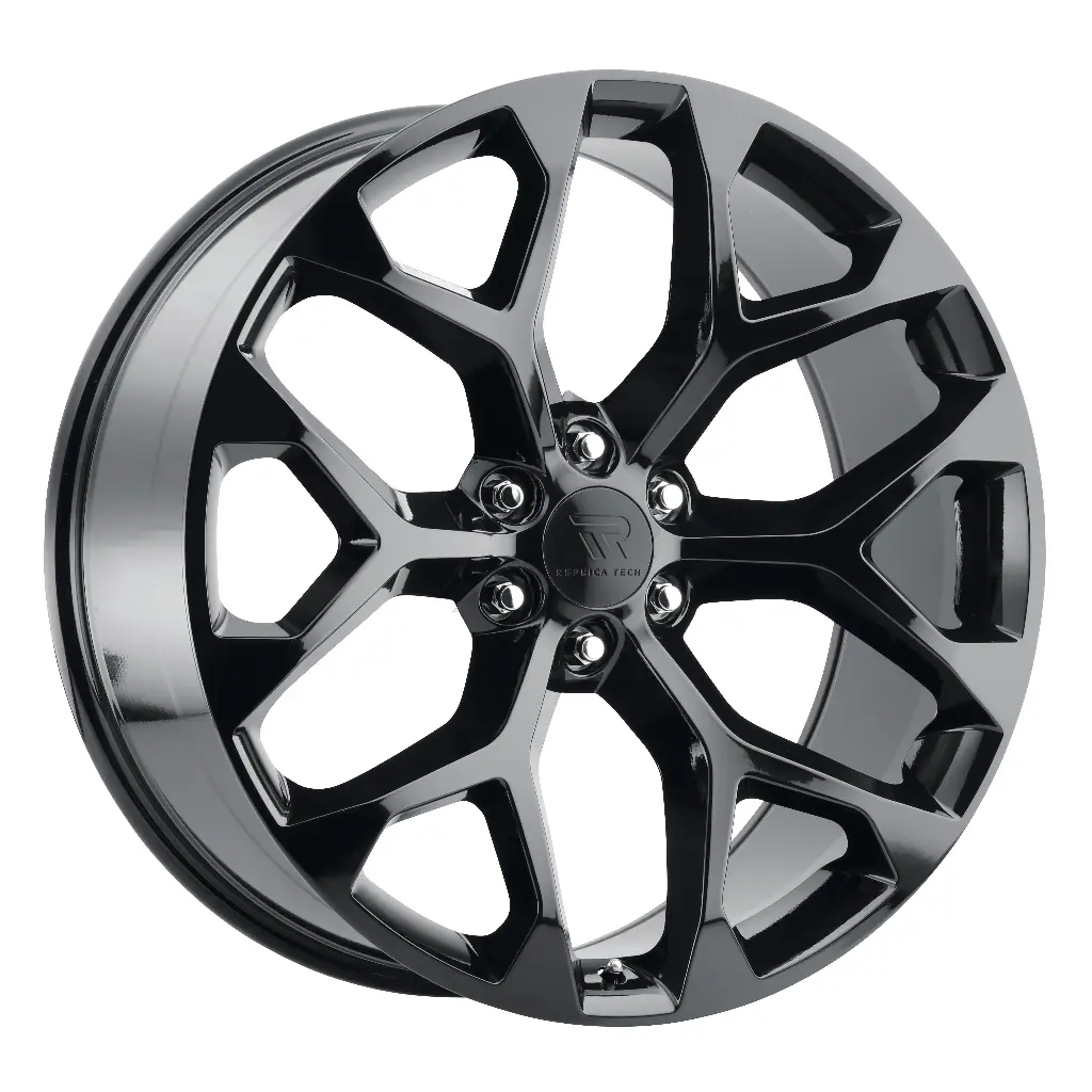 REPLICA TECH RT-8 22x9 6x139.7 +30 78.10 Glossy Black