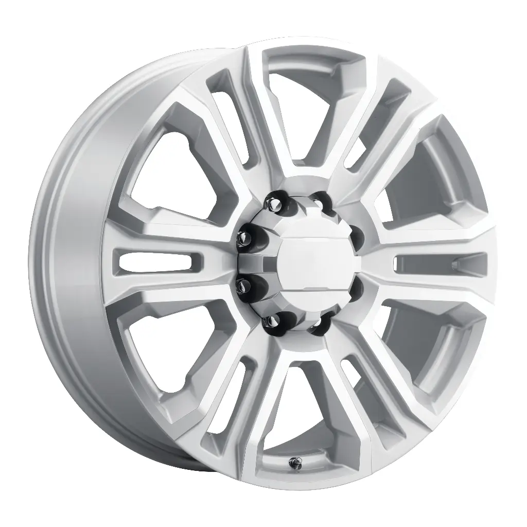 REPLICA TECH RT-81 22x8.5 8x165.1 +44 140.10 Silver / Machined Face