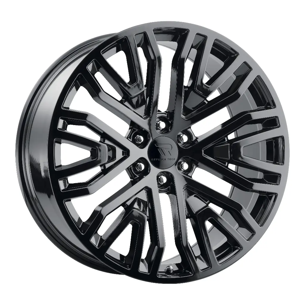 REPLICA TECH RT-9 22x9 6x139.7 +28 78.10 Glossy Black