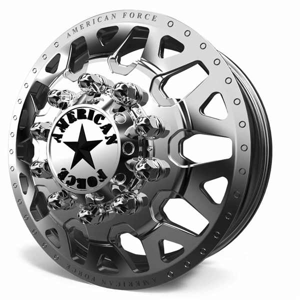 AMERICAN FORCE (QUAKE) 26X8.25 8X200 POLISHED
