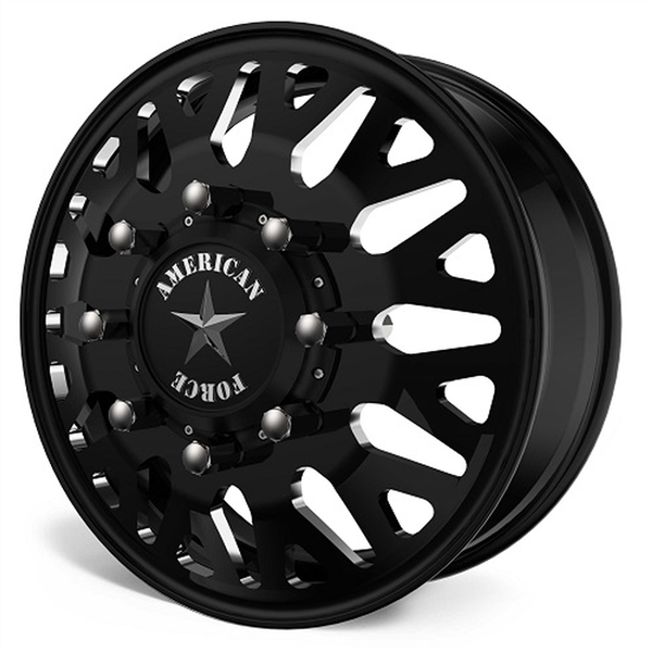 AMERCAN FORCE (EVO) 26X8.25 8X200 GLOSS BLACK MILLED
